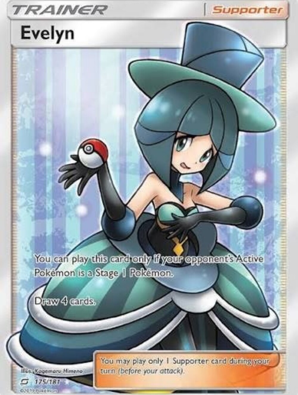 Evelyn Trainer Card Full Art